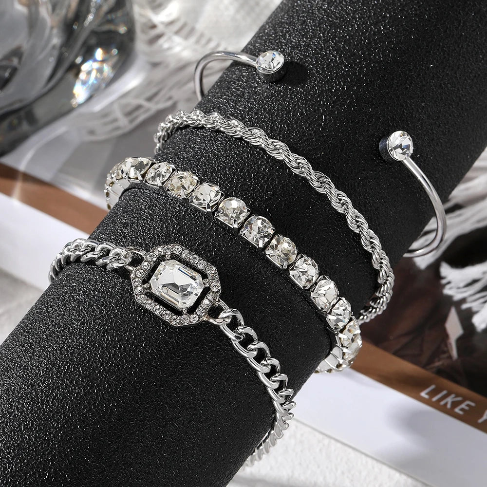 Bracelets Luxurious for Women Crystal