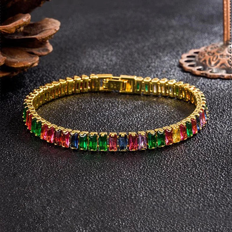 Multicolor Crystal Bracelet