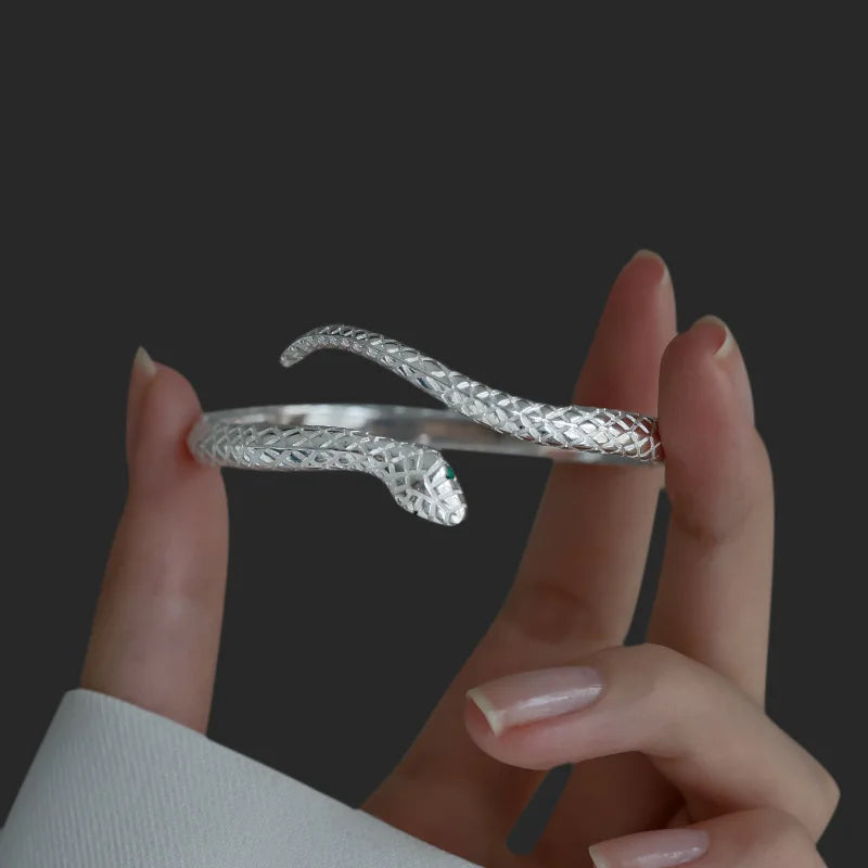 925 Sterling Silver Snake for Woman