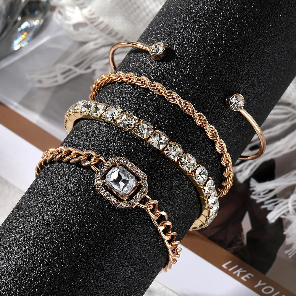 Bracelets Luxurious for Women Crystal