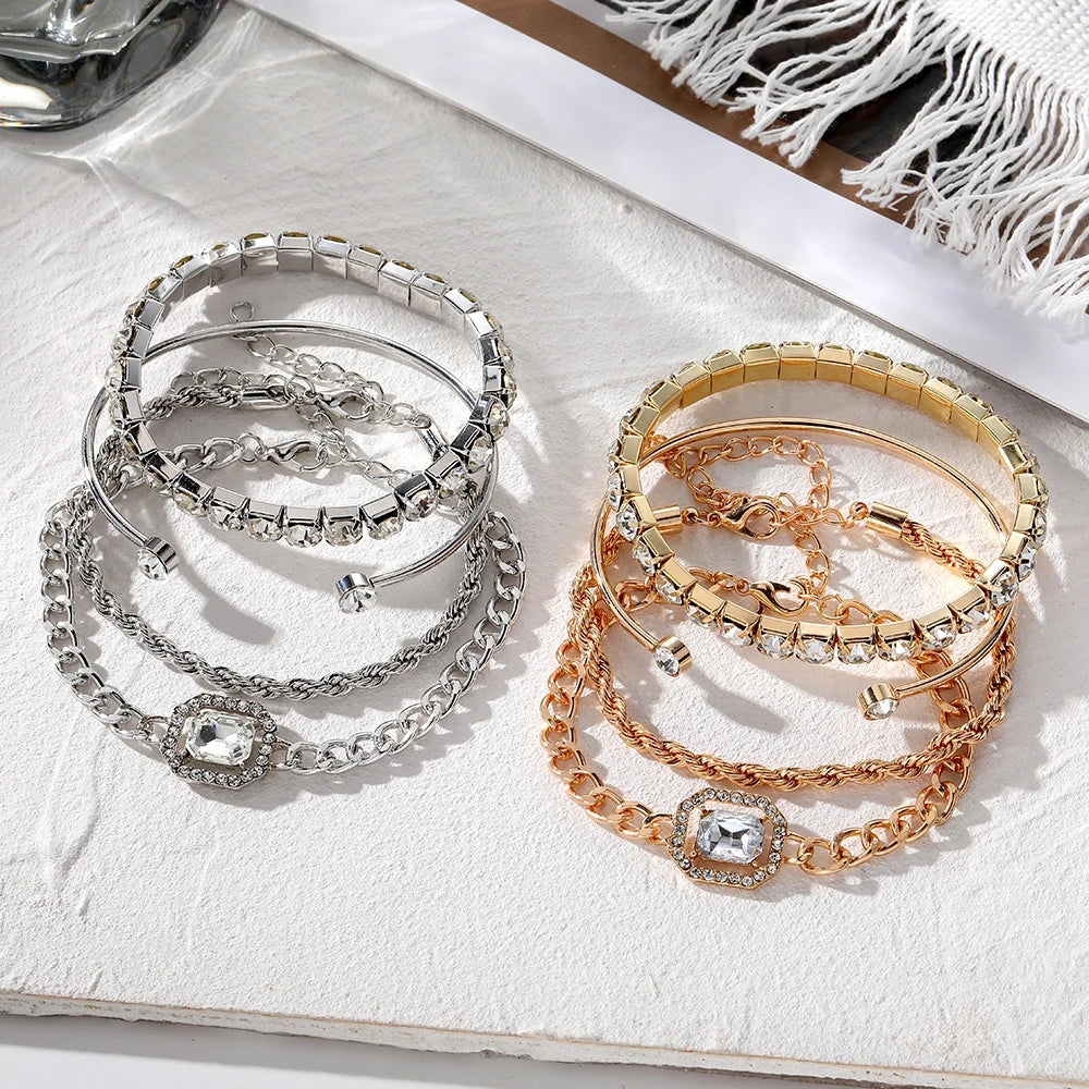 Bracelets Luxurious for Women Crystal