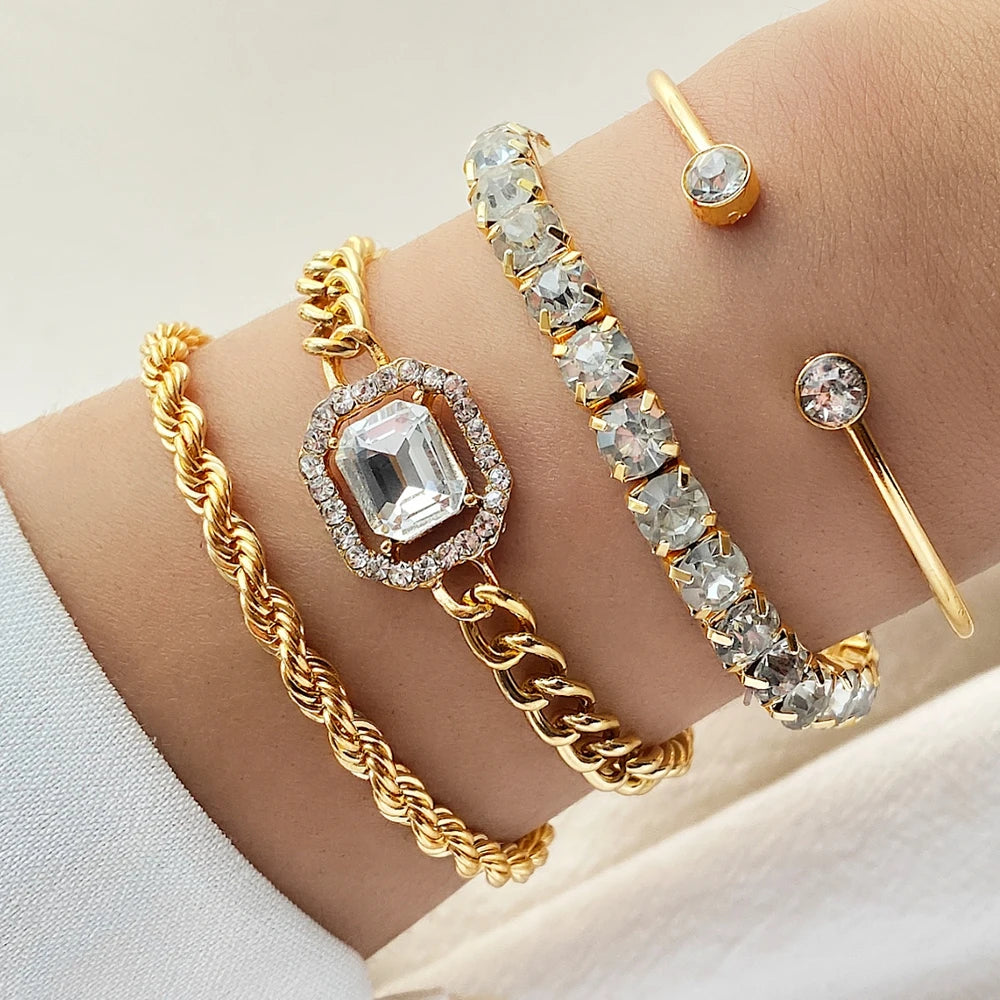 Bracelets Luxurious for Women Crystal