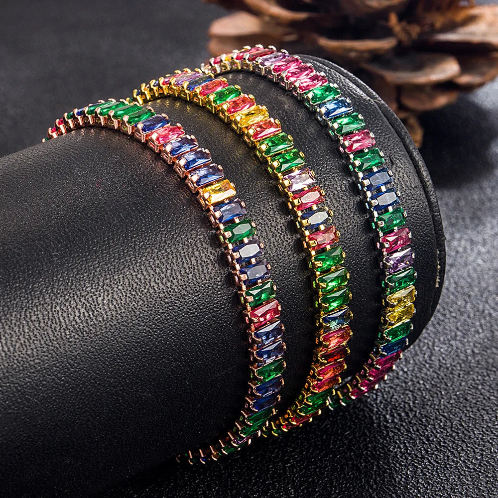 Multicolor Crystal Bracelet