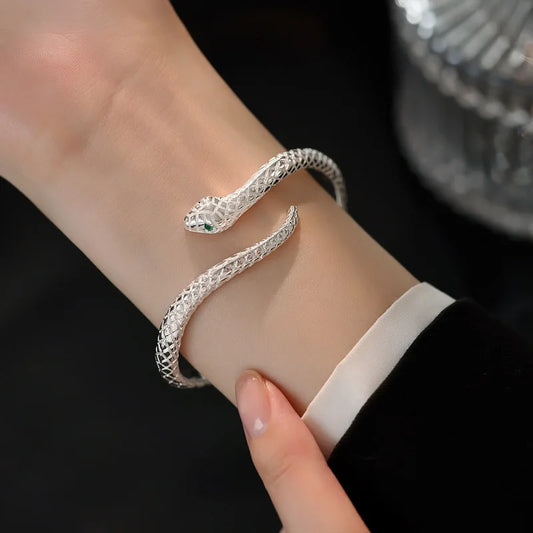 925 Sterling Silver Snake for Woman