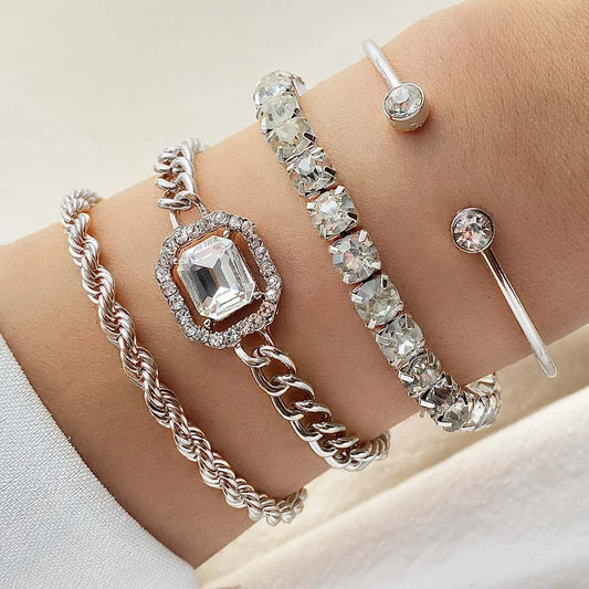 Bracelets Luxurious for Women Crystal