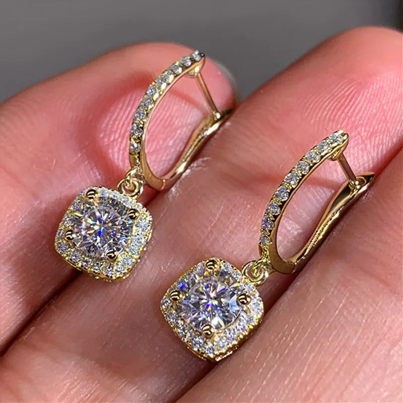 Sparkling Crystal Earring  Jewelry