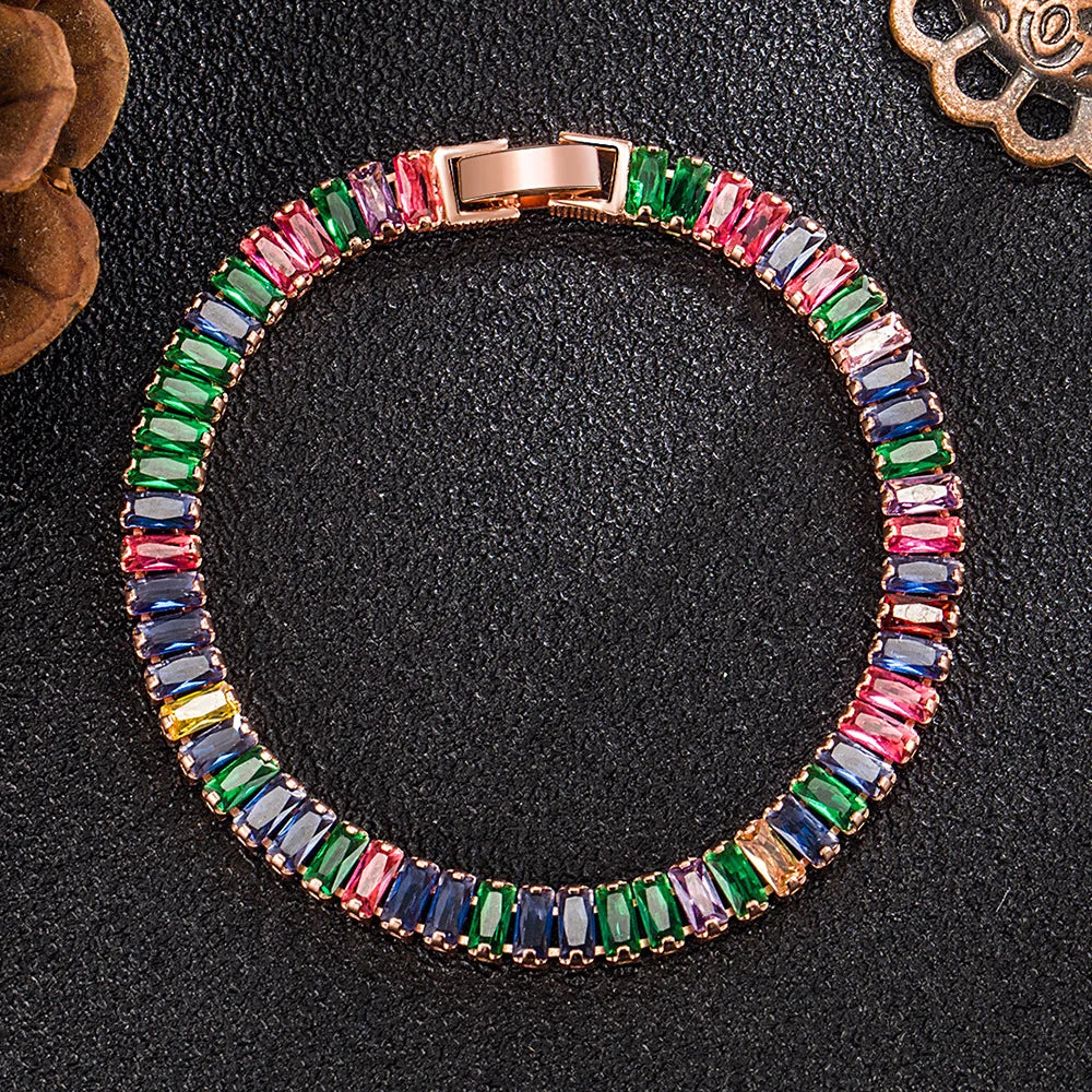 Multicolor Crystal Bracelet